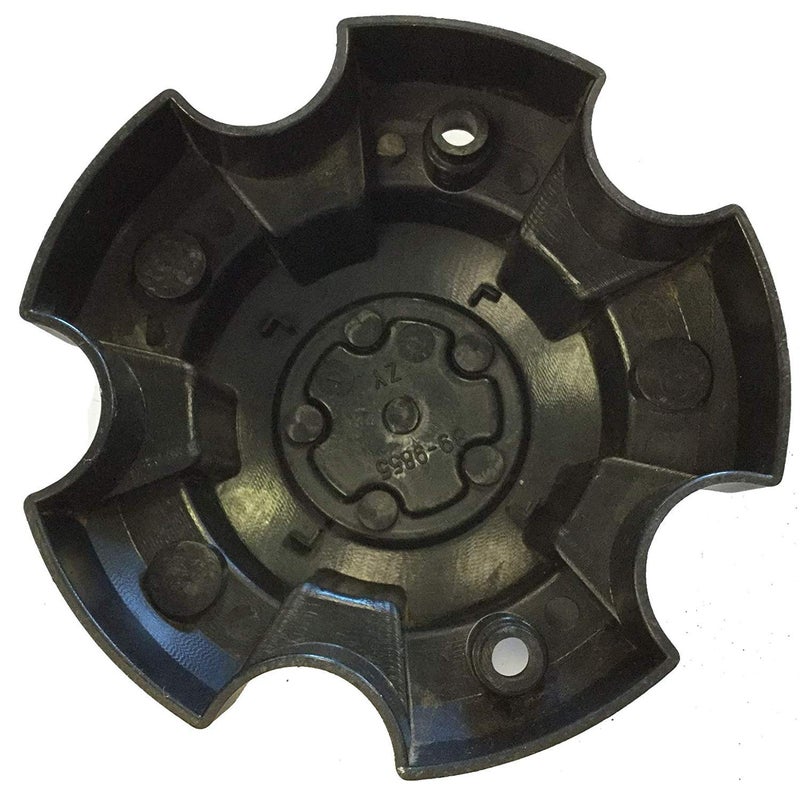 ألترا ويل غطاء العجلة الأسود غير اللامي Ultra 5 Lug (العدد 1) الرقم #89-9855 مع البراغي - Image 2
